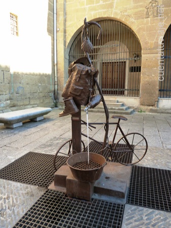 Homenaje al peregrino. Sto. Domingo de la Calzada, La Rioja.